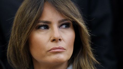 La primera dama Melania Trump.