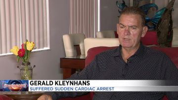 Tras varios exámenes médicos, se descubrió queGerald Kleynhans tenía una alteración del ritmo cardíaco