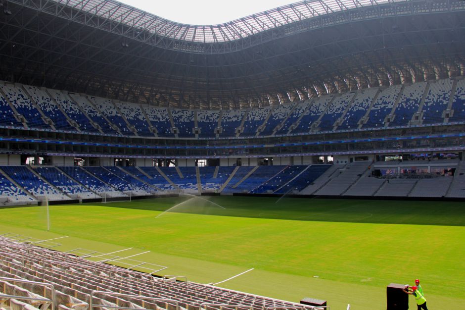 El nuevo estadio de Monterrey fue inaugurado en 2015.