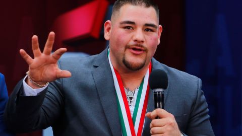 Andy Ruiz, un héroe deportivo mexicoamericano.