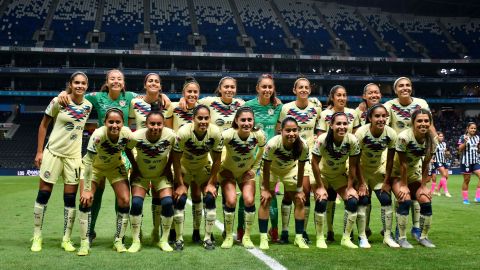 El equipo femenil del América.