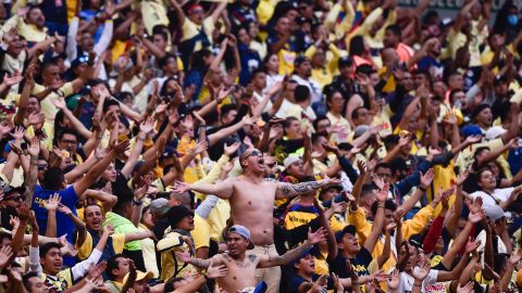 La afición del América siempre está presente.