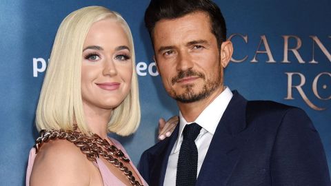 Katy Perry y Orlando Bloom.