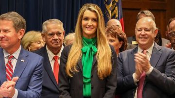 Kelly Loeffler será la nueva senadora por Georgia.