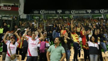 La afición del Estadio de León, tampoco cumplió con un partido sin grito.