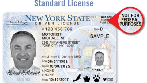 Este documento no es una REAL ID, pero es una licencia de manejo válida.