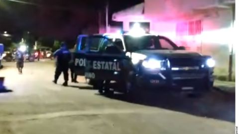 Agresión directa contra el funcionario en Tulum.