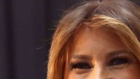 Melania Trump es nuevamente foco de críticas.