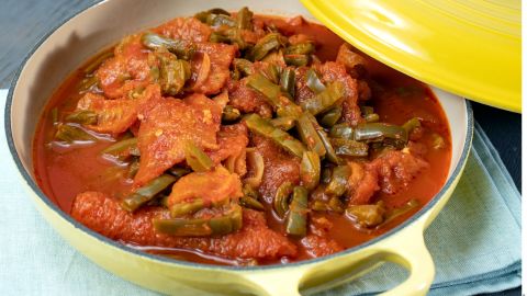 Chicharrón en salsa morita