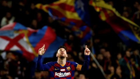 Messi es el máximo anotador en la historia de La Liga.