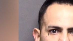 Joseph García presuntamente le dio un puñetazo a un agente.