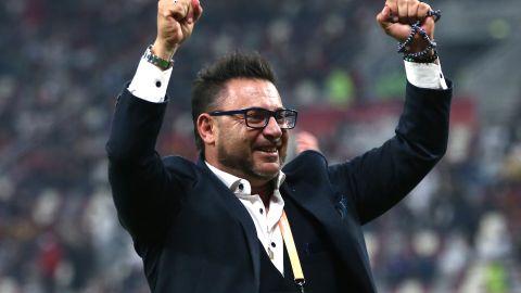 Antonio Mohamed, técnico de los Rayados de Monterrey.