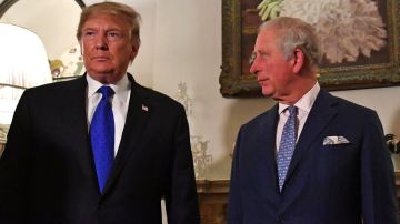 Donald Trump y Prince Charles