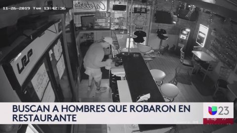 Los ladrones aprovecharon que era de madrugada para perpetrar el saqueo.