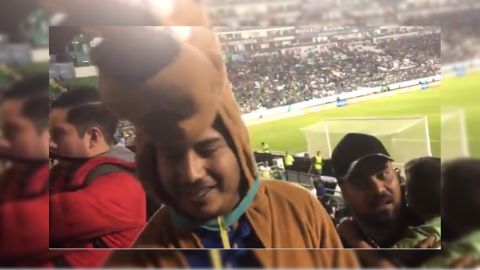 Los aficionados de León mostraron un pésimo y vergonzoso comportamiento