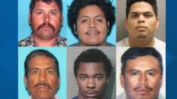 Los 6 hombres tienen en su contra ordenes de arresto.