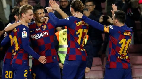 EL golazo de época que marcó Luis Suárez ante el Mallorca seguramente será e los mejores del año.