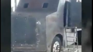 VIDEO: Decomisan camionetas monstruo blindadas del Mencho y el CJNG