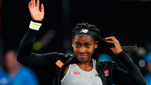 Coco Gauff está causando sensación en el Australian Open.