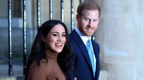 Meghan Markle y el príncipe Harry.