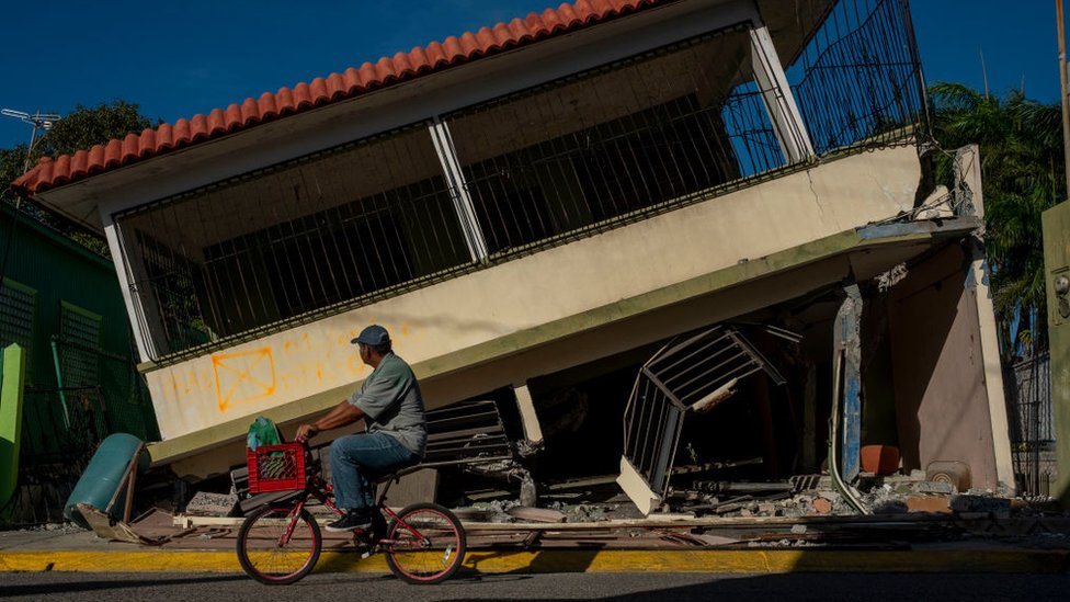 Puerto Rico sufre una secuencia de sismos desde finales de diciembre de 2019.