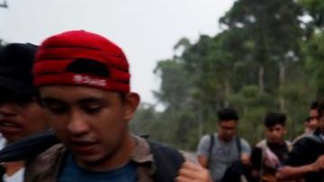 Carvana migrante salió de Honduras.