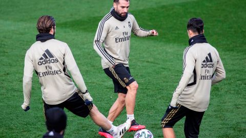 Entrenamiento del Real Madrid