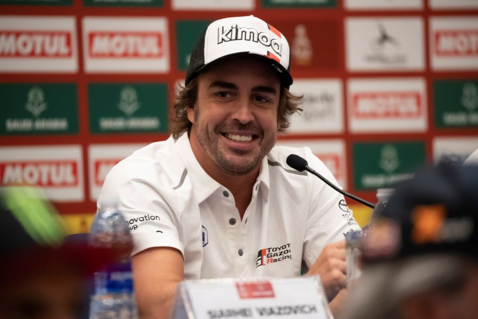 Fernando Alonso, excampeón de F1, ahora en el Rally Dakar. /EFE