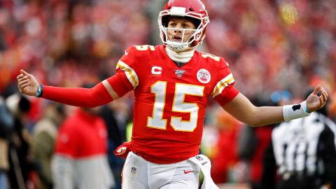 Patrick Mahomes, a un triunfo de su primer Super Bowl con Chiefs.