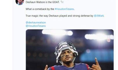 Houston vive en grande la pasión.