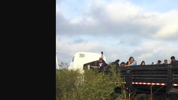 Indocumentados en camión