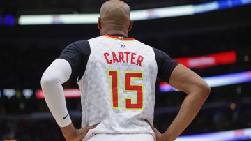 Vince Carter, uno de los jugadores más longevos en la historia de la NBA.