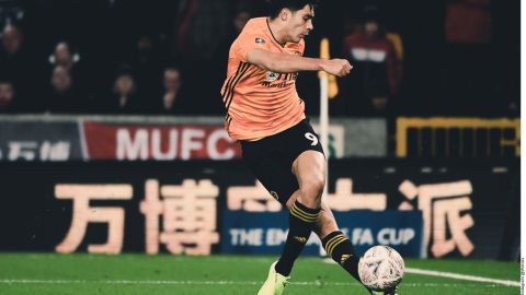Raúl Jiménez del Wolverhampton