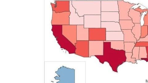 El mapa muestra hacia dónde se han ido los neoyorquinos