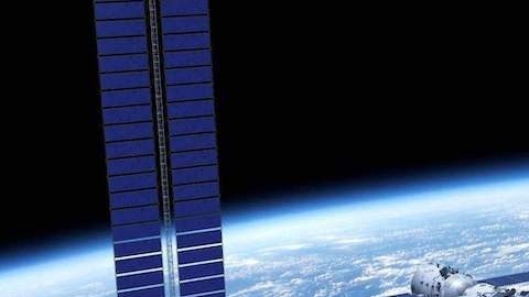 Impresión artística de la estación espacial china.