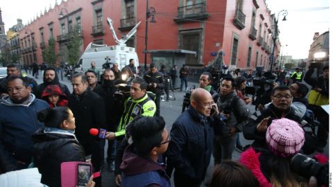 Manifestación contra AMLO.