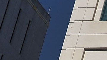 Entrada a la corte federal de Miami.