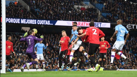 El 'derbi' de Manchester levanta pasiones.