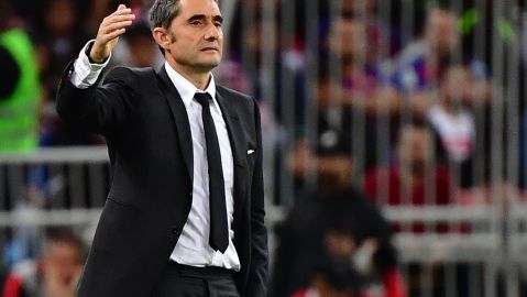 Valverde llegó al cuadro culé en mayo de 2017.