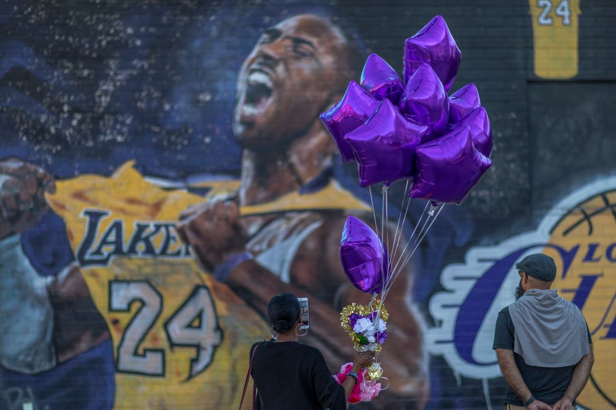 Después de su fallecimiento, la ciudad se llenó de murales de Kobe Bryant.