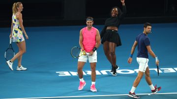 Roger Federer y Serena Williams recaudan dinero para víctimas de incendio