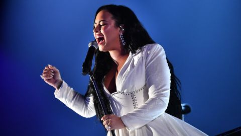 Demi Lovato en los Grammy 2020