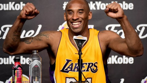 Kobe apoyó a México en el Mundial de 2014.
