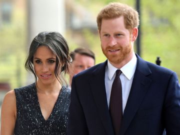 Meghan Markle y Harry.