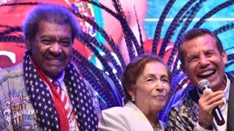 JC Chávez y Óscar de la Hoya se reunieron a fines de 2019 en Cancún