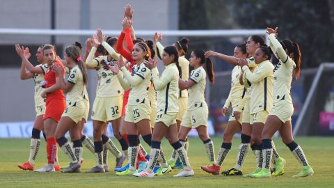 América femenil cumplió 100 partidos.
