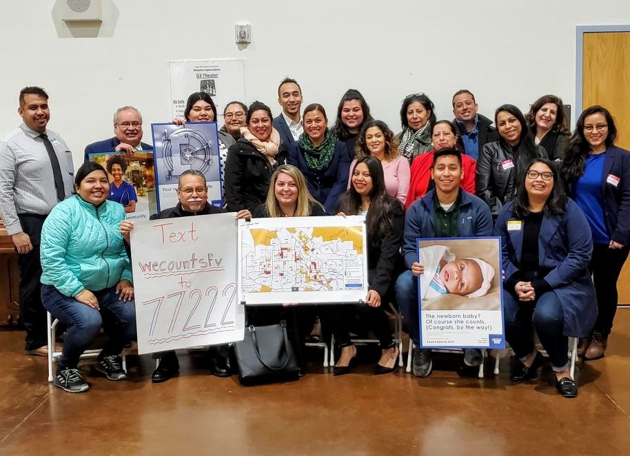 Un grupo de voluntarios del Valle de San Fernando se encargan de que su comunidad sea contada en el próximo Censo del 2020. (Pacoima Beautiful)