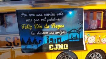 CJNG obsequió juguetes a niños de Veracruz.