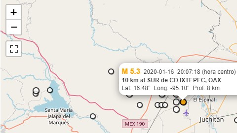Sismo en Oaxaca