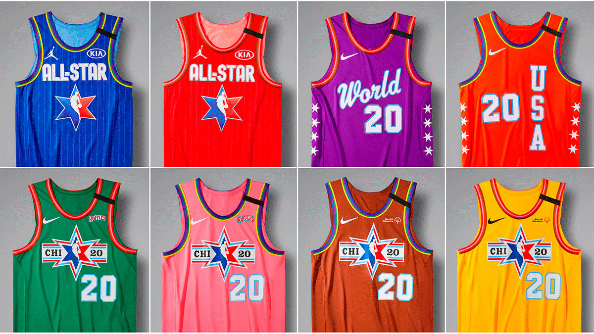Nike presenta los uniformes del All Star NBA 2020 inspirados en los colores  del transporte público de Chicago - La Opinión